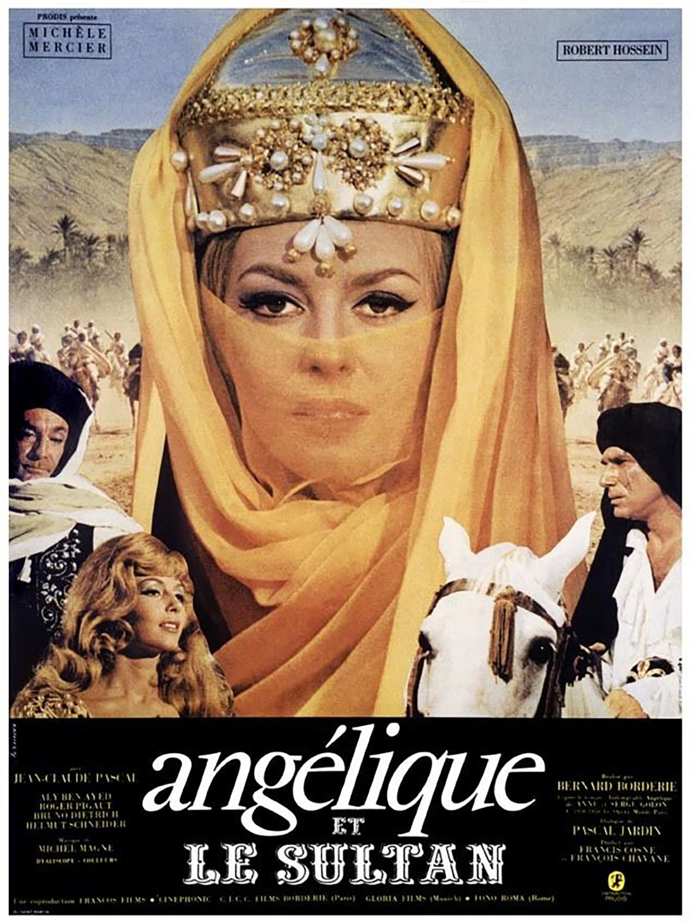 Angelique and the Sultan (1968) - DVD Lady | Movie on DVD, BluRay, and ...